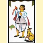 Feeding Pet Pattachitra Arts - DPMP91038