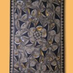 Gold-Black Fishes Pattachitra Painting - DPMP - 122307