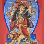 Mahisasur Mardini Acrylic Painting - SWAP - 062309