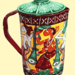 Pattachitra Arts Metal Jug - WPMH - 52322