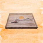 Howrah Bridge Serving Tray - Medium -  072403