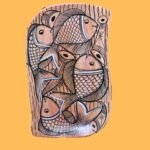 Fish Wooden Tray - DPMP - 122409