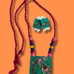 Green Printed Neck Set - WHAC – 282417