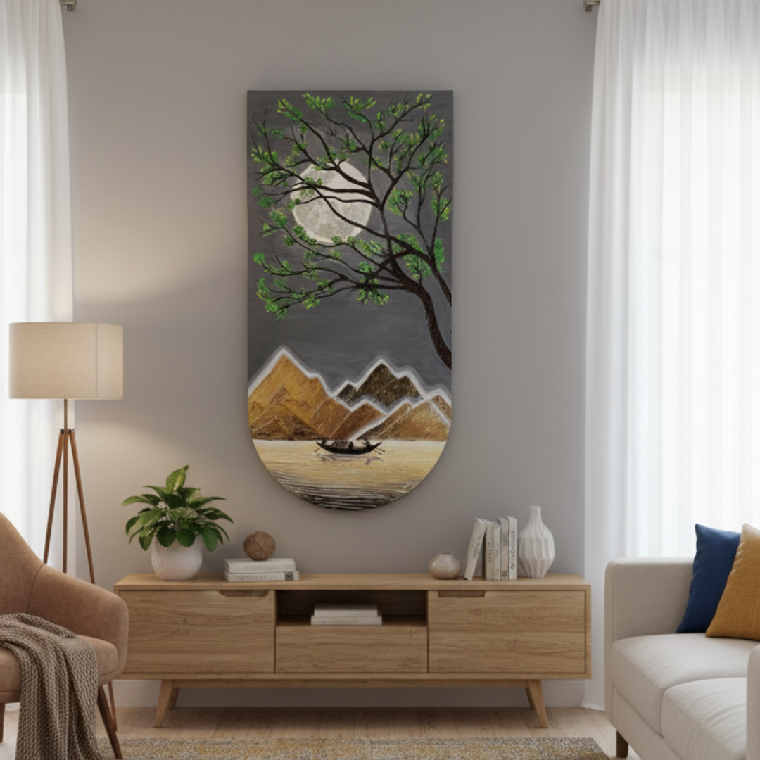 Tranquil Moonlit Journey - M1520