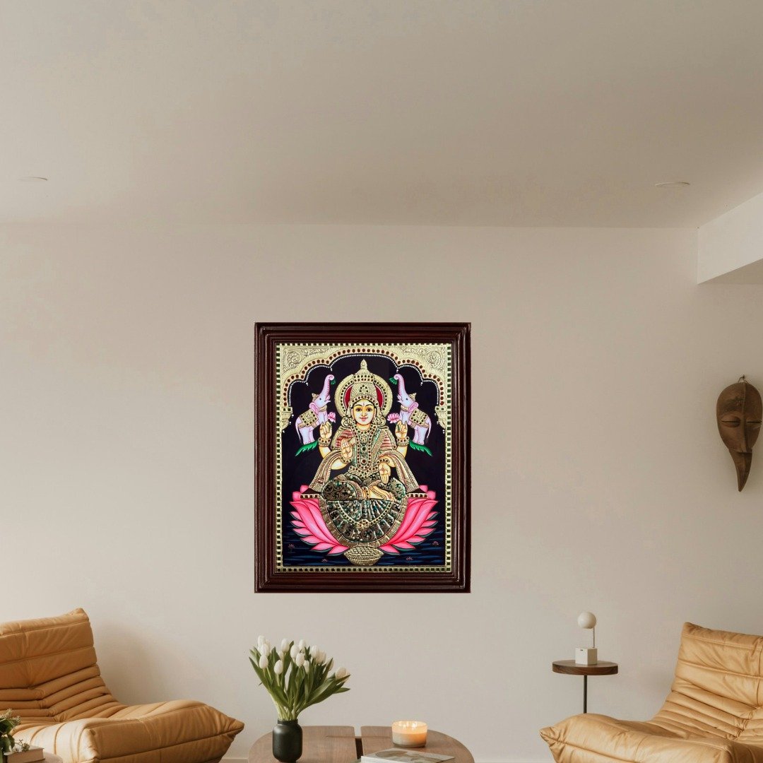 TP1826 - Gajalakshmi – The Goddess of Prosperity and Abundance
